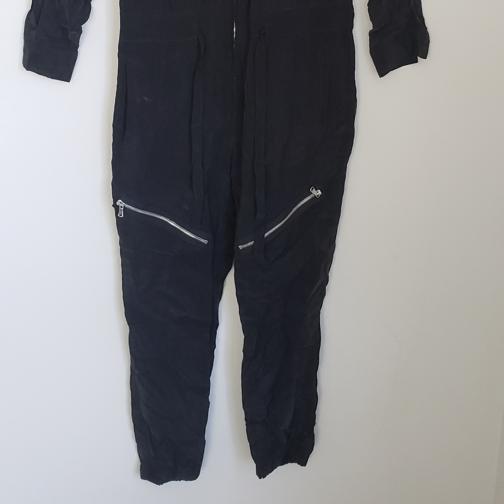 Calvin Rucker Jumpsuit size Medium Zippers Pockets - Picture 4 of 5